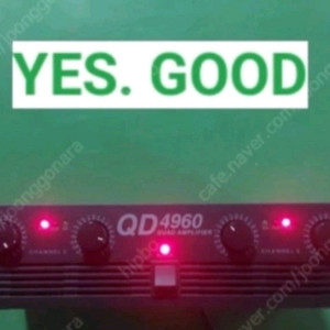 QD4960 앰프. 240W X 4채널