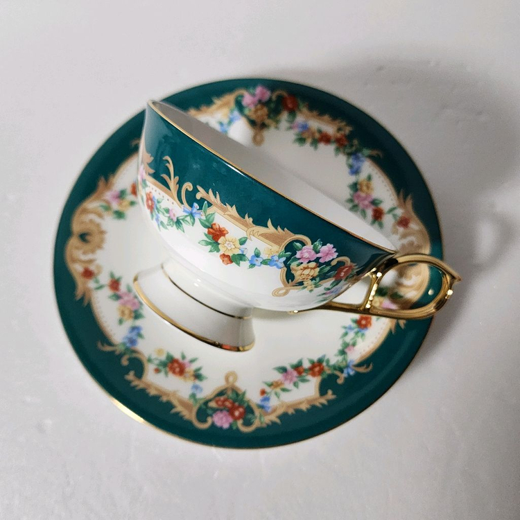 [박스새상품 2조가격] 빈티지 동양도자기 찻잔 커피잔--1