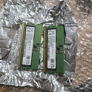 노트북용 램 ddr5 8기가 2개