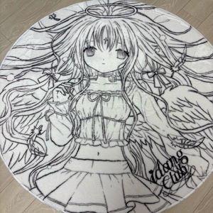 아이당클럽 밀키하트 콜라보 러그 매트 새상품