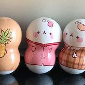 몰랑이 쿠너츠 오뚝이 13개 + 덤 bt21오뚝이1개