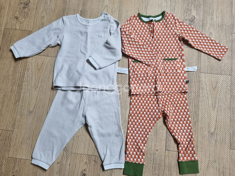 8벌) 유아 아기 내복 수면조끼 일괄 80~90사이즈--2