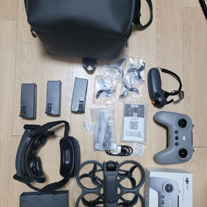 dji 아바타2 플라이모어와 조종기3 케어2년