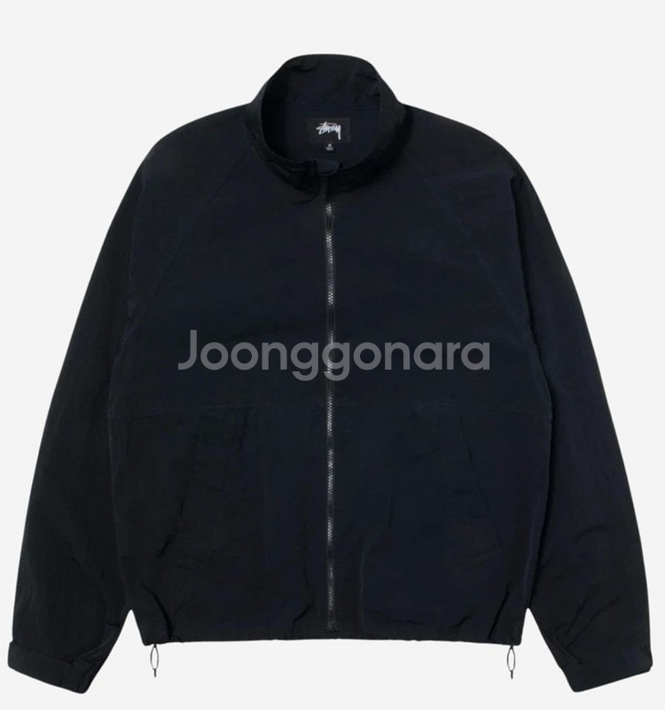 스투시 웜업 자켓 블랙 XL 115828--1
