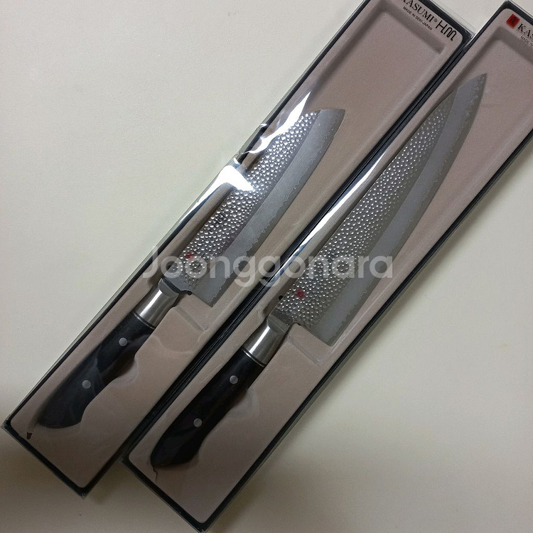 일제 주방칼 카수미hm 쉐프나이프. 산토쿠 세트 미사용--1