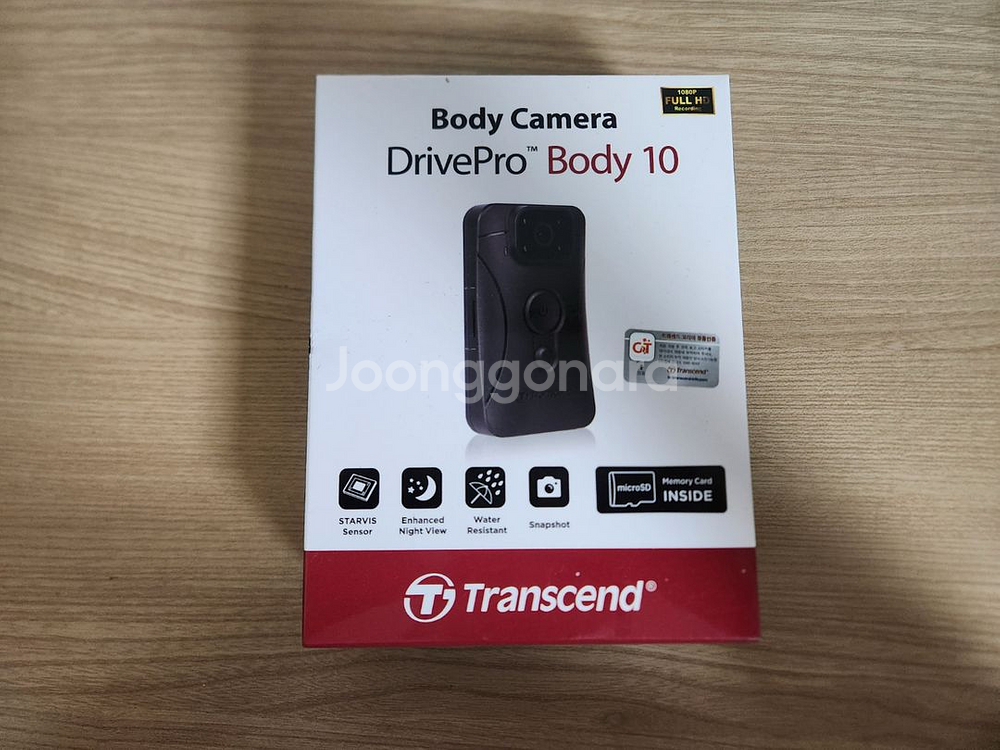 트랜샌드 바디캠 DrivePro Body 10 32GB--0