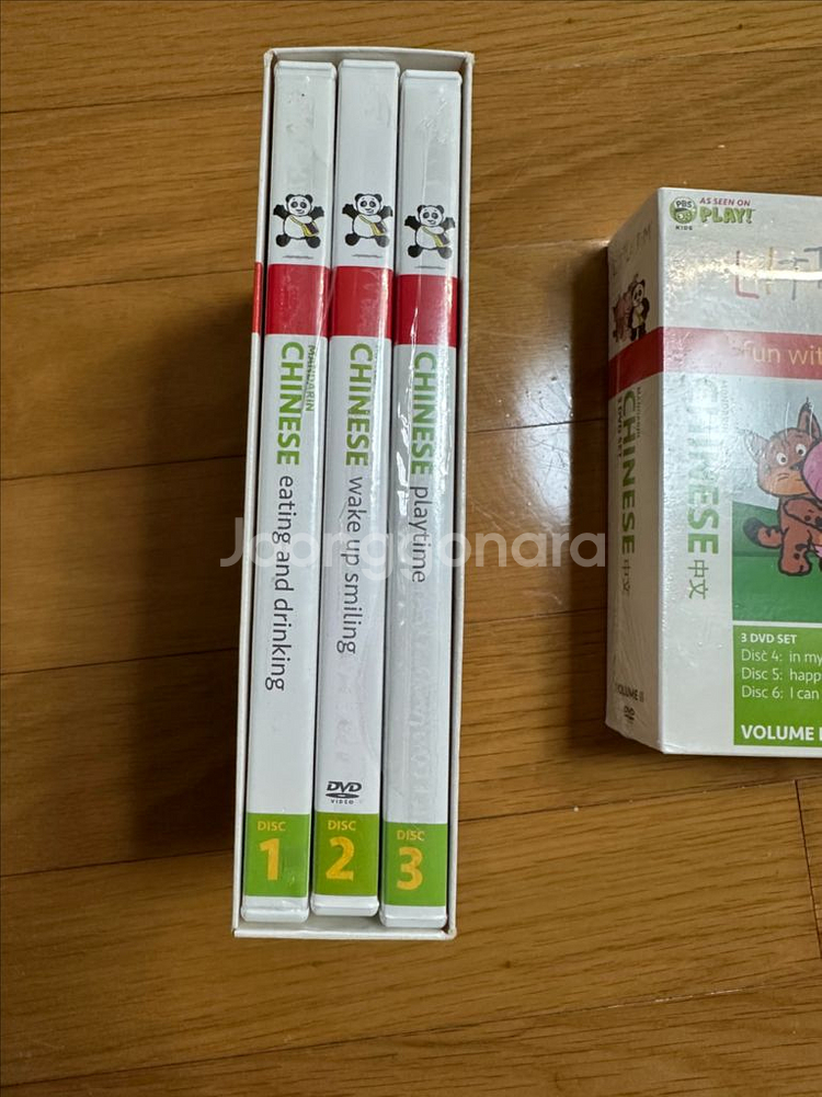 [0~6세] 엄마표 중국어 시작하기 리틀핌 DVD+카--1
