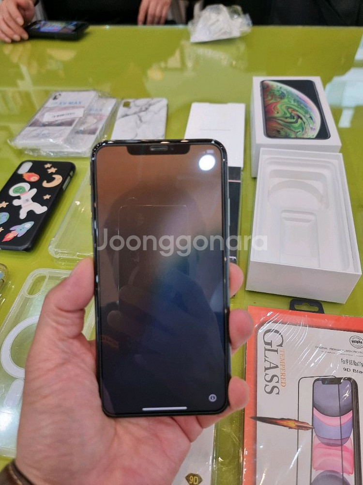 아이폰 XS Max 스페이스 그레이(블랙) 256g--9