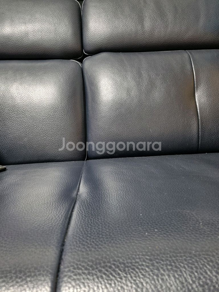 다우닝 3인 통가죽소파--3