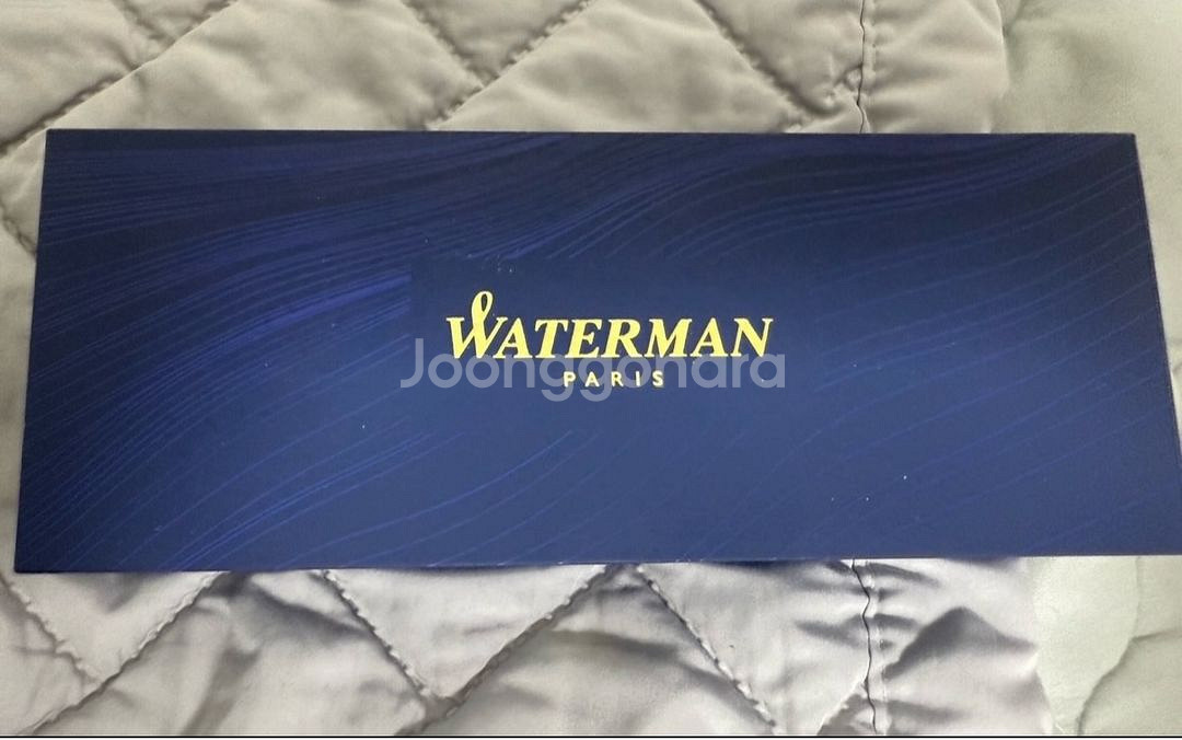 [택포] 새제품 워터맨 뉴헤미스피어 만년필+카트--0