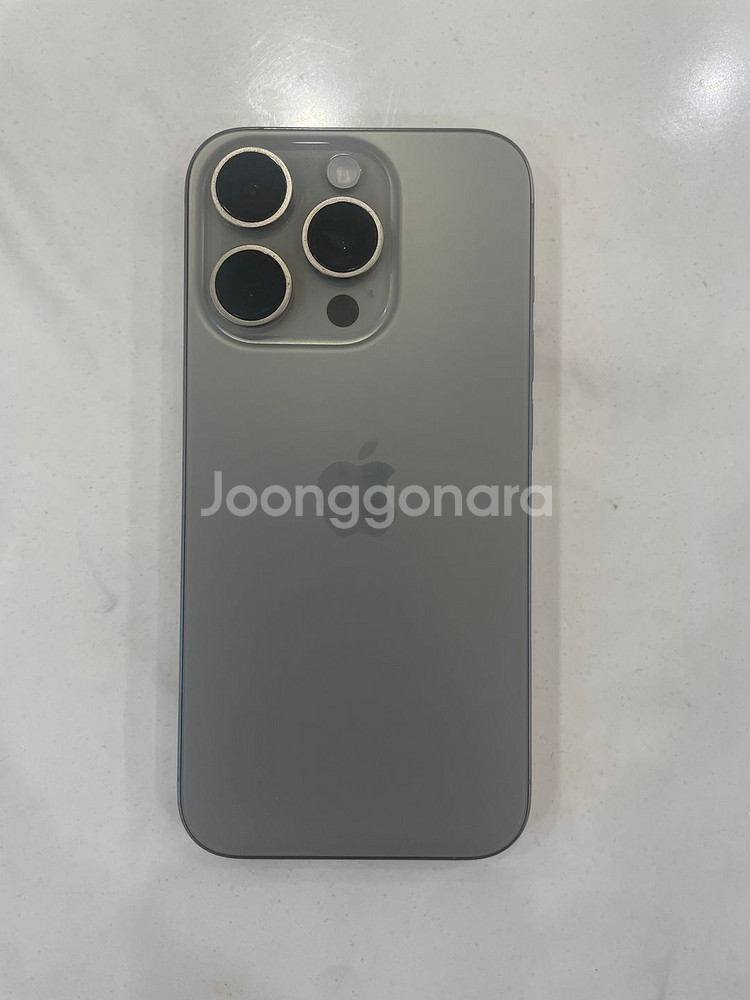 아이폰 15pro 128G 배터리 100%--0