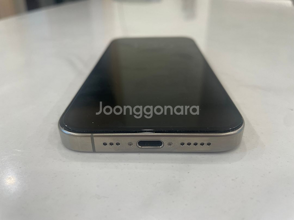 아이폰 15pro 128G 배터리 100%--5