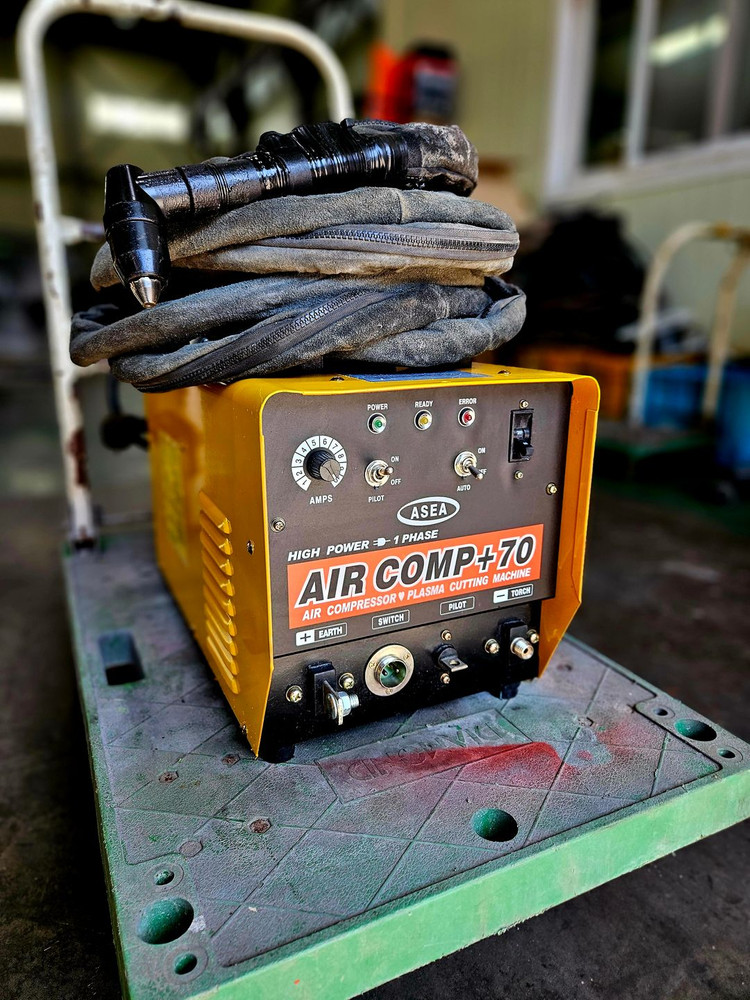 국산 아세아 프라즈마절단기 콤프레샤내장형/중고용접기 이미지