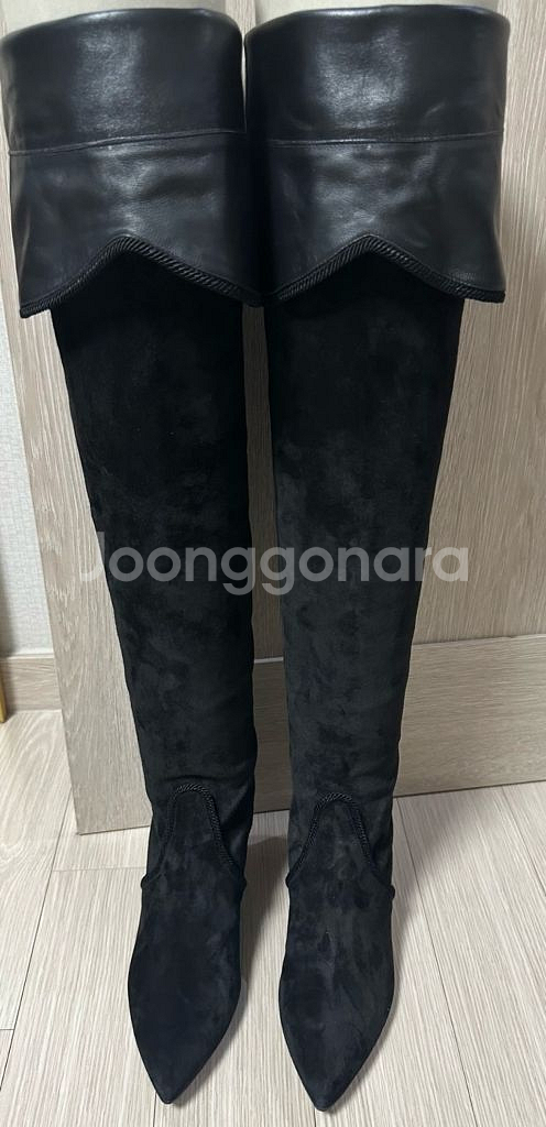 로저비비에 롱 부츠 새상품 비브람 완료--0