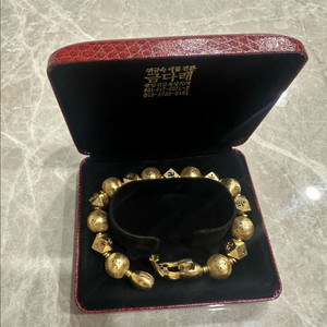 염주팔찌 18k