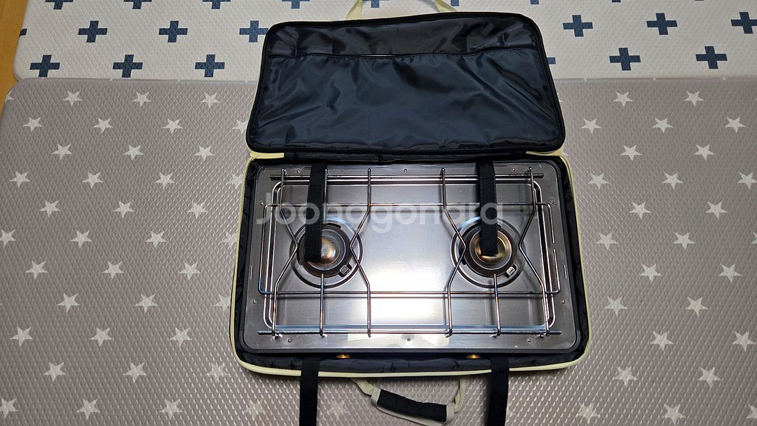 스노우라인 포토블 트윈버너 판매합니다.--0