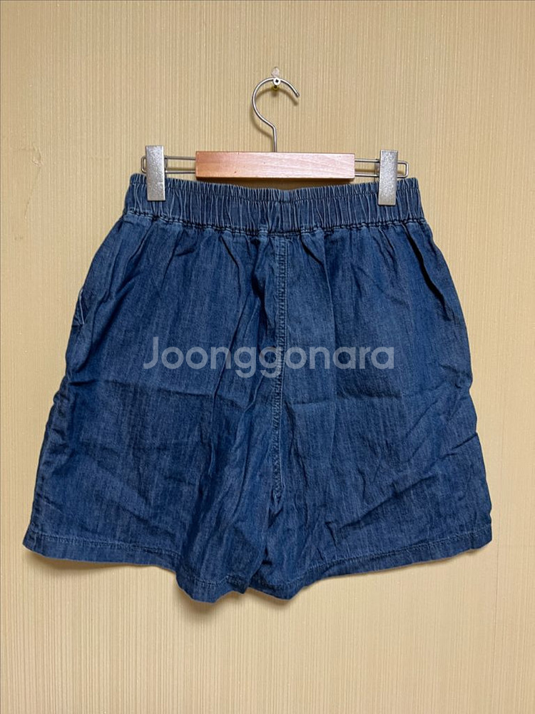 엘르 여자 청반바지 데님쇼츠--1