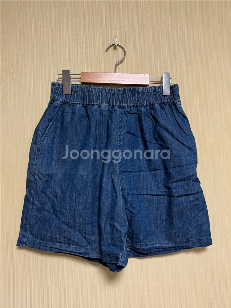 엘르 여자 청반바지 데님쇼츠--9