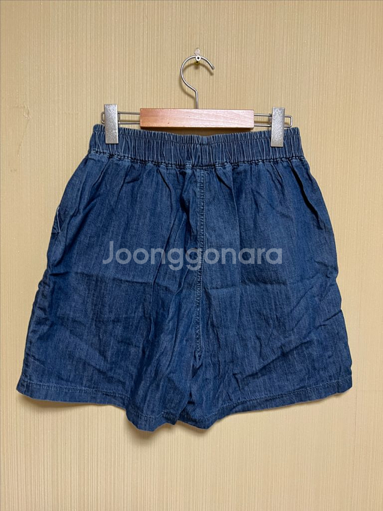 엘르 여자 청반바지 데님쇼츠--10