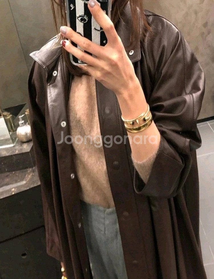 소윰 이태리 램스킨 양가죽 무스탕 soyoom--0