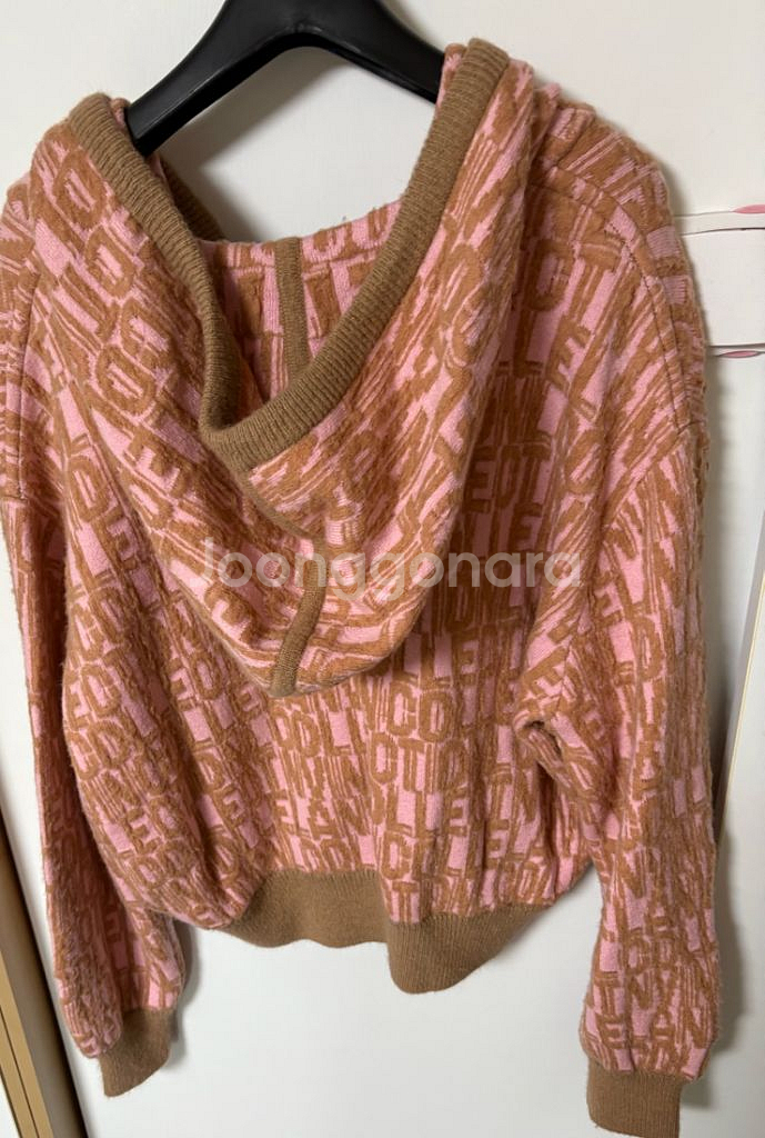 가격내림!랑방컬렉션 자카드 후드 집업 점퍼 88(66)--5