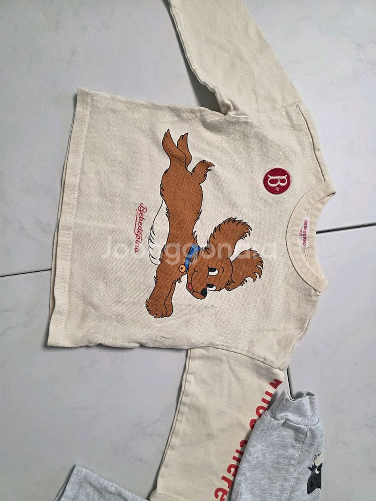 베베드피노100 티셔츠2장,양말 일괄--2