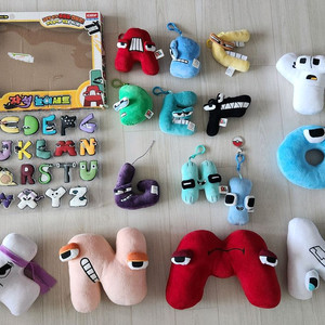 택포) 알파벳 로어 자석 및 인형