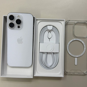 아이폰16프로 256GB 화이트 S급 풀박스 자급제 판