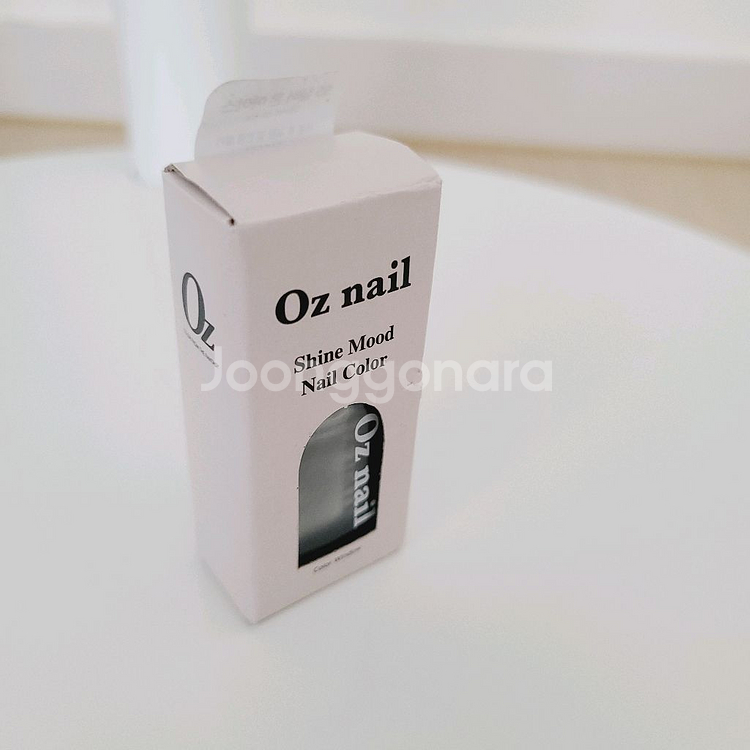 오즈네일 OZnail 샤인 무드 네일 컬러 실버 온아이--0