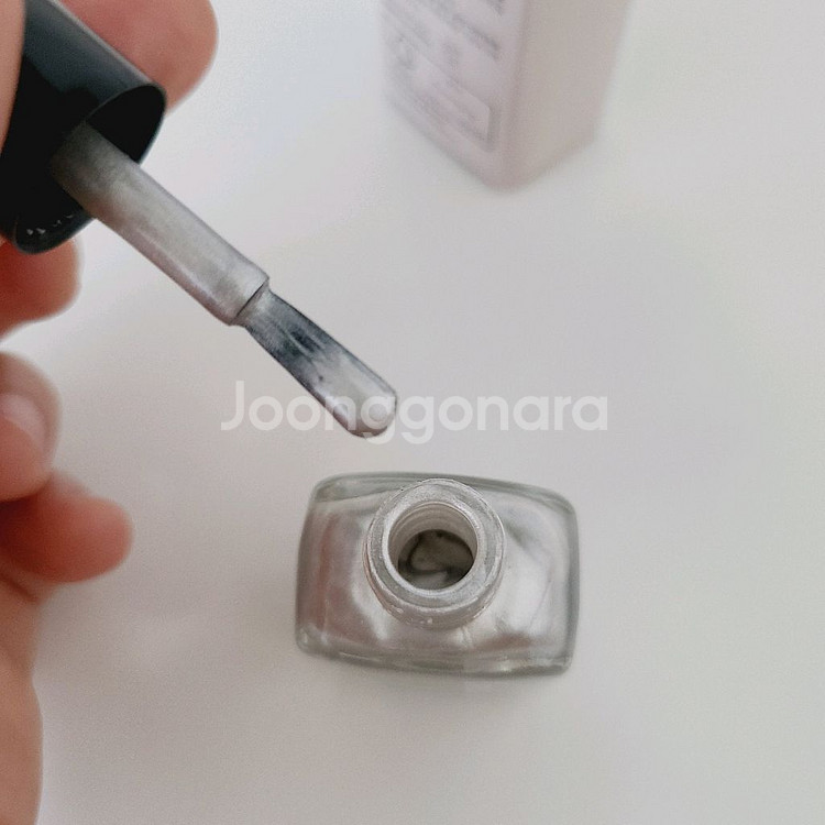 오즈네일 OZnail 샤인 무드 네일 컬러 실버 온아이--4