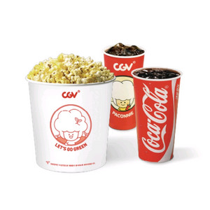 cgv 콤보 5천원 할인쿠폰 팝콘L 탄산음료M2개
