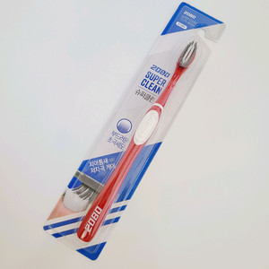 1개 2080 슈퍼클린 칫솔 부드러운 초극세모 치아틈새