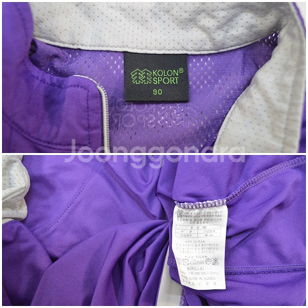 코오롱스포츠/여/춘추/스판/집업티/95정도--2