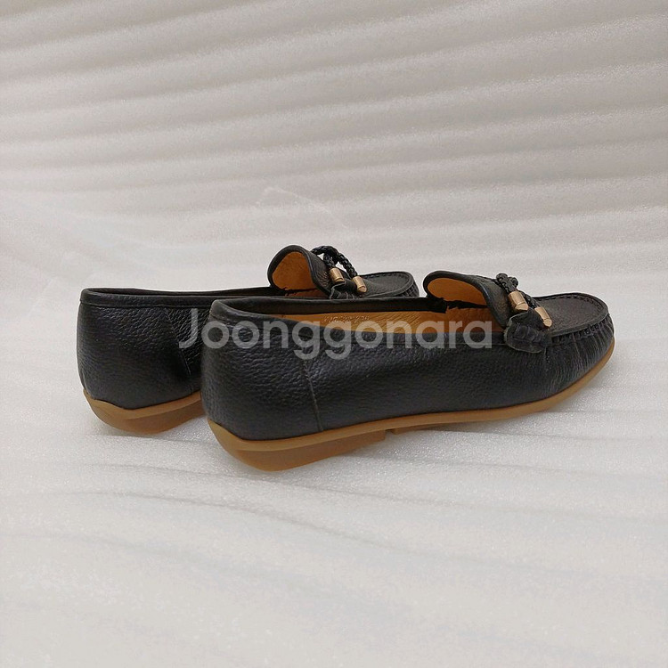 탠디 가죽 컴포트 로퍼 235 새것 블랙 사랑봉봉--2