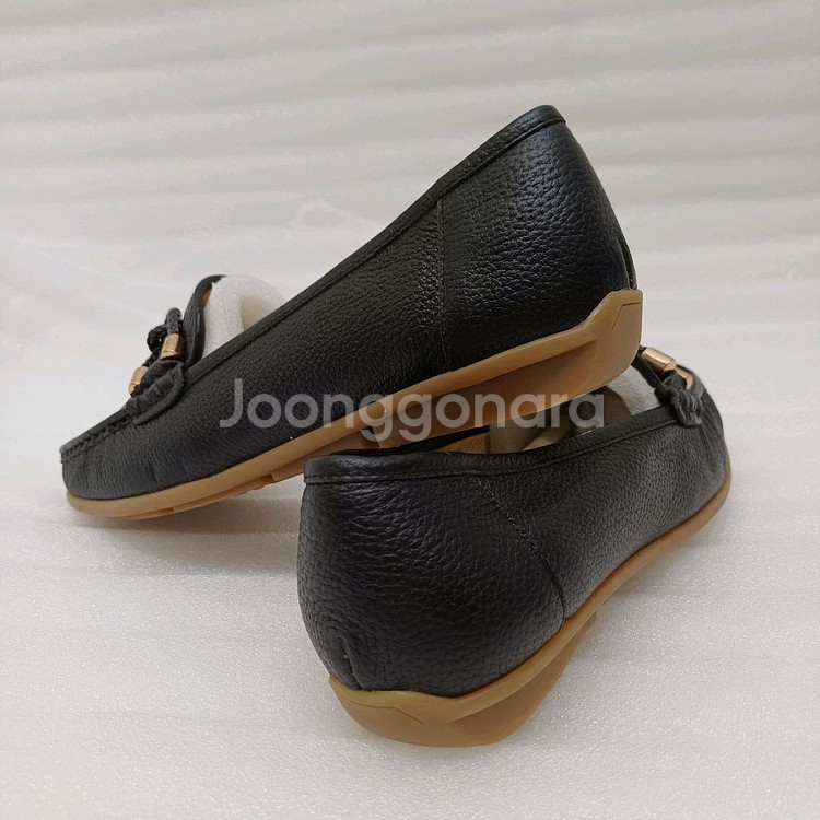 탠디 가죽 컴포트 로퍼 235 새것 블랙 사랑봉봉--3