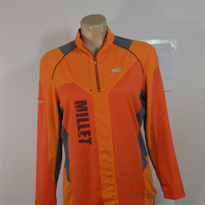 밀레/여/춘추/스판/집업티/100