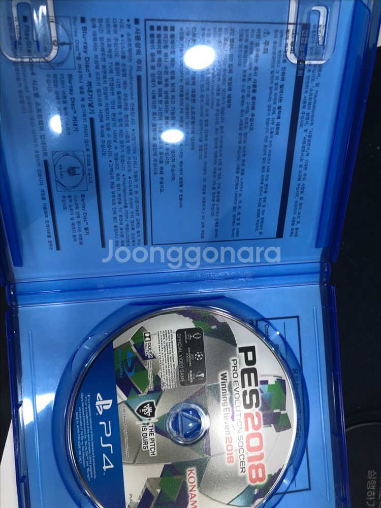 플스4 cd 위닝2018 3천원--2