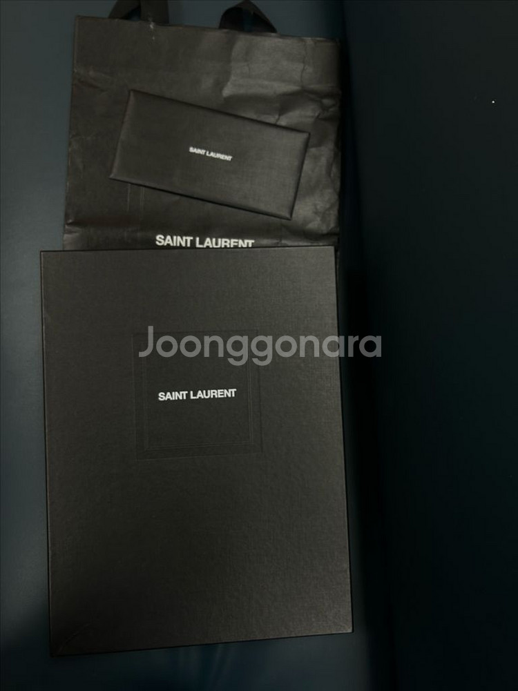 입생로랑 마틀라세 모노그램 여성 클러치 정품(L사이즈)--8