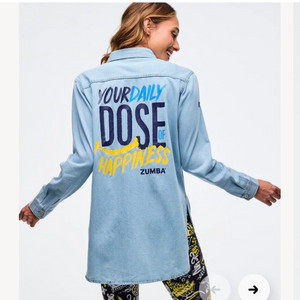 줌바 줌바웨어 신상 남방 쟈켓 xs