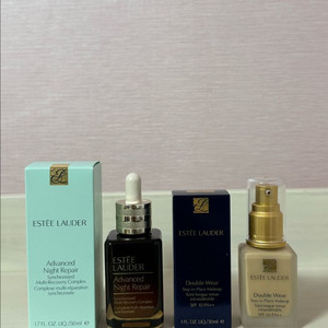 에스티로더 갈색병 50ml& 더블웨어 파운데이션 1W1