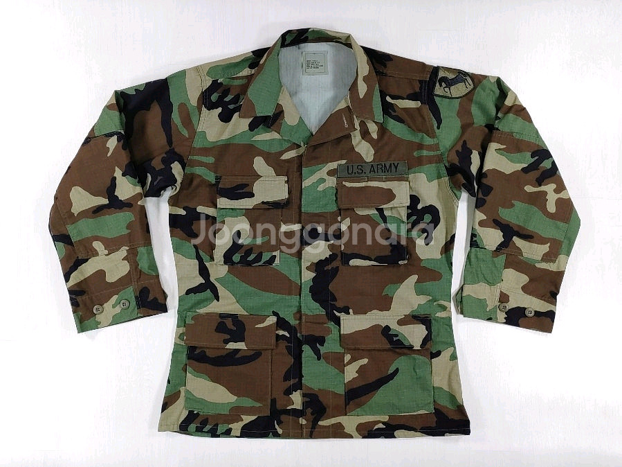 90년대 미육군 BDU 립스탑 상의 M-R--10