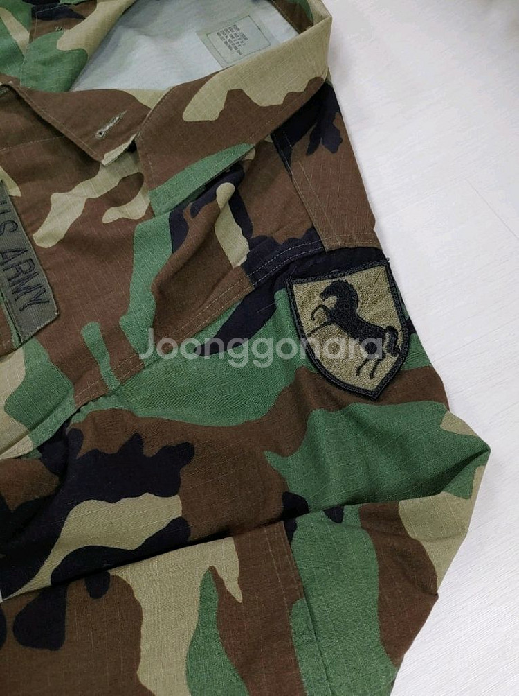 90년대 미육군 BDU 립스탑 상의 M-R--15