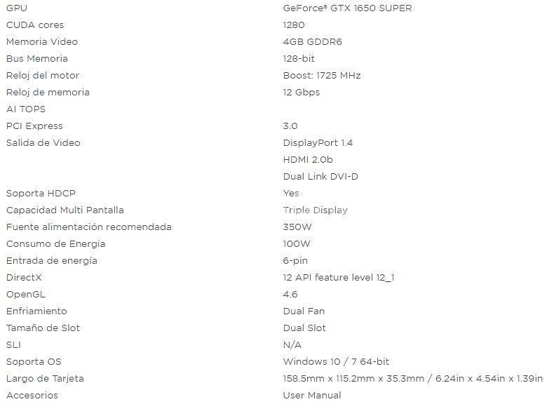 ZOTAC GTX1650S 4GB 그래픽카드 판매합니다--3