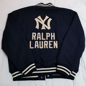 [L,XL] 폴로xMLB 양키스 바시티 울 자켓 팝니다