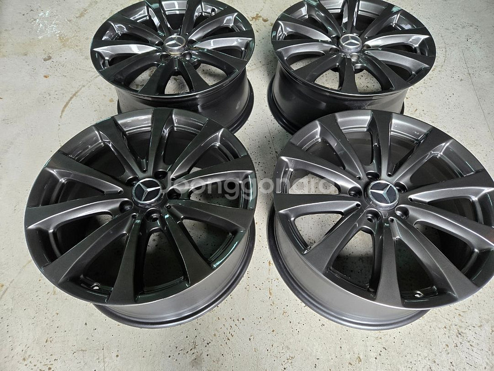 w222 벤츠s500 고스트크롬 18인치 휠한대분 판매--0
