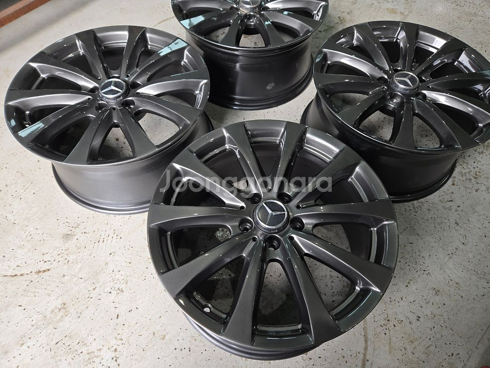 w222 벤츠s500 고스트크롬 18인치 휠한대분 판매--5