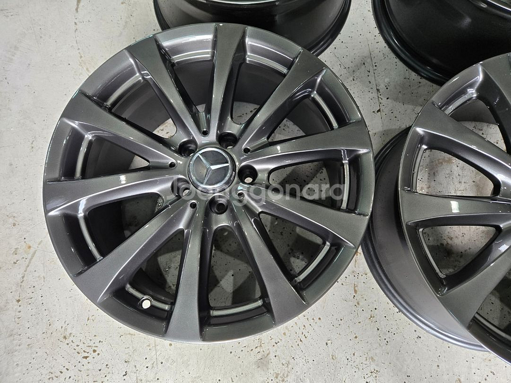 w222 벤츠s500 고스트크롬 18인치 휠한대분 판매--4