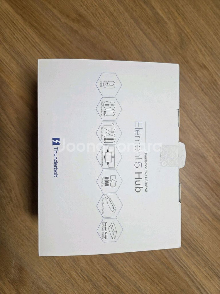 칼디짓CalDigit 엘레멘트5 허브 판매합니다--2