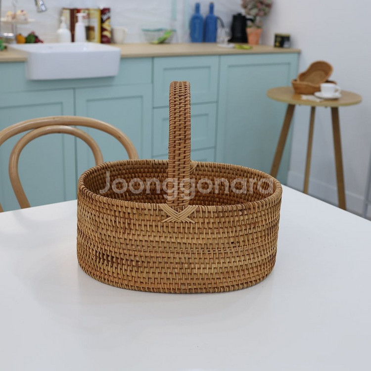 라탄 피크닉 바구니 새제품 판매합니다--4