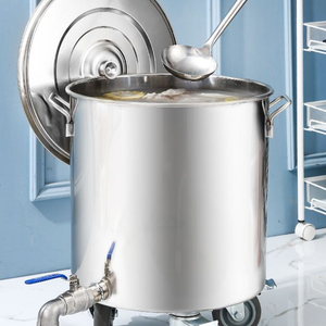 스텐 식깡 국통 (바퀴, 하단 밸브포함) 직경70cm